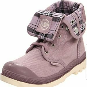 Lightly worn pallidium boots